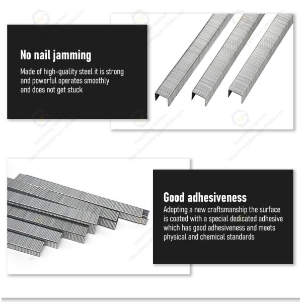 Industrial Pneumatic U-Shaped Sofa Furniture Staples Decorative Gun Pins by Manufacturer Furniture Accessories