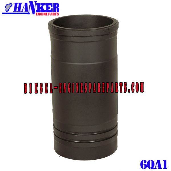 Верхние качественные части двигателя дизеля тележки рукава рабочей втулки цилиндра Isuzu 6QA1