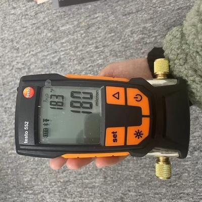 TESTO 552 Digital Micron Gauge for HVAC Systems