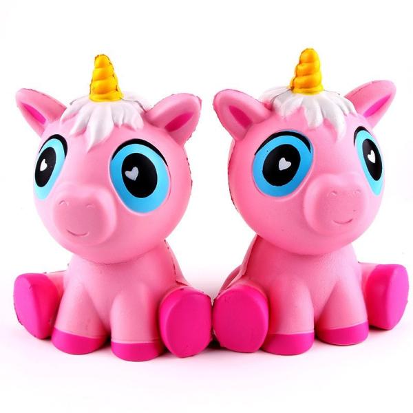 12cm Squishy Unicorn Toys Jumbo PU Unicorn Animal Squishy Slow Rising Toys