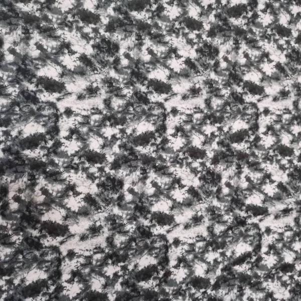 Recycled 100 Polyester China Supplier  Top Selling Short Plush Digital Print Custom Velvet Fabric Printing  for Dress