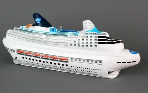 Custom Giant Inflatable Cruise Ship | Branded Advertising Prop for Travel & Maritime Promotions