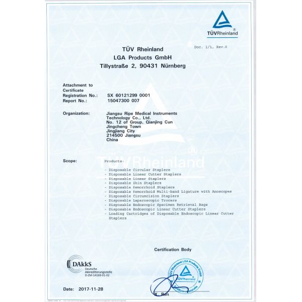 35W ABS Wound Stitching  Disposable Skin Stapler Gun Short Trigger Stroke