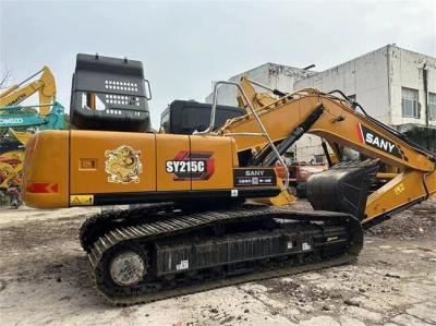 21t Used Sany Excavator SY215C Second Hand Sany Digger high Performance