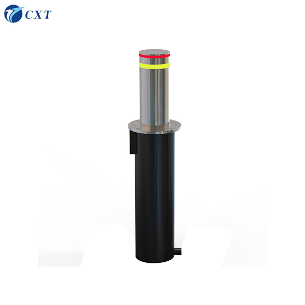 Crash Rated Automatic Bollard with Stainless Steel Material Hydraulic Lifting Core and IP68 Waterproof