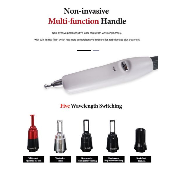 Picosecond Tattoo Diode Laser Hair Removal Machine 808nm Skin Rejuvenation