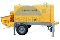 40m3 Hydraulic Diesel Concrete Pump Machine Wear Resistant 50 / 100m Conveyor Pipe
