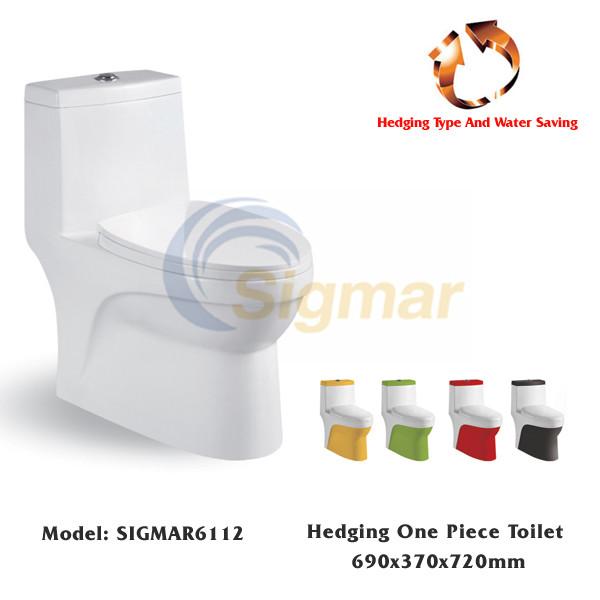 SIGMAR6112 China Factory WC Toilet Bowl For One Piece Toilet