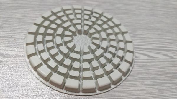 4 almofadas de polonês secas do diamante para o mármore/concreto/granito/pedra