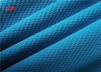 Tissu de Poliester du tissu de maille de sports d'oeil d'oiseau de polyester d'Eco 100 pour des vêtements de sport