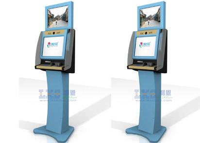 Distributeur automatique vertical de billet de film kiosques de multimédia d'écran de 19 pouces