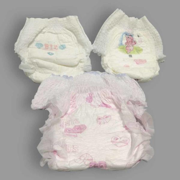 High Absorption Breathable Full Cotton Adult Baby Pant Style Diapers