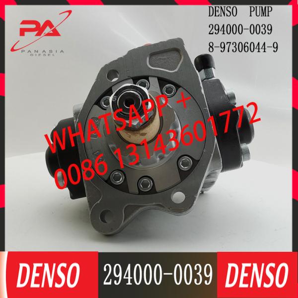 Bomba de combustível comum diesel 294000-0039 do trilho 8-97306044-9 para a máquina escavadora de HITACHI ZX200-3 do motor de ISUZU 4HK1