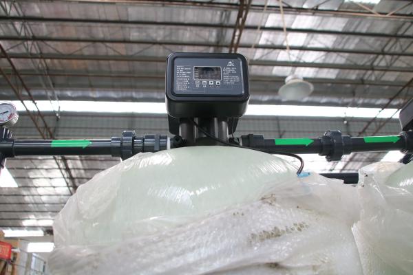 8TPH 14kW-380-415V 2xFRP Tanks Brackish Water Reverse Osmosis Water Plant