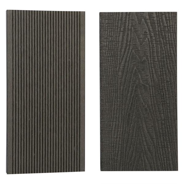 Waterproof Outdoor Wood Plastic Composite Decking with Sanding and Smooth 3D Embossing