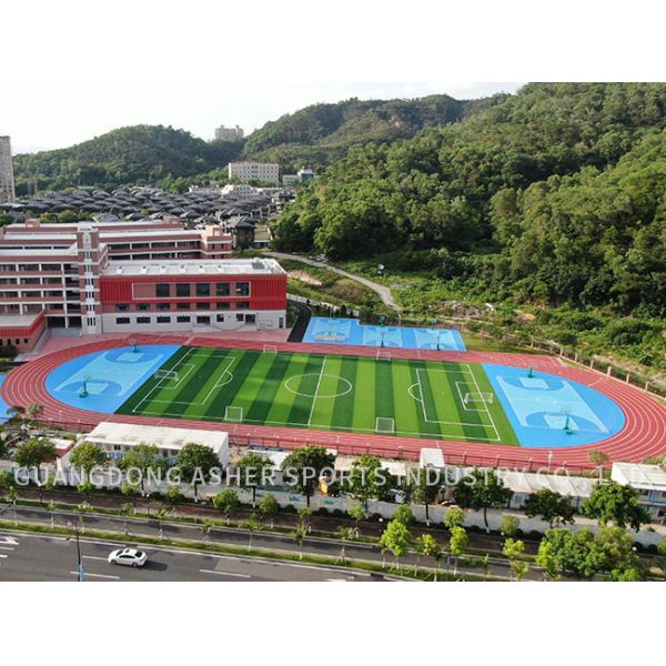 Тип резиновый Jogging след сэндвича, превосходный 10mm резиновый настил спортзала