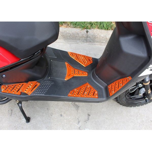 gas motor scooter 125cc 150cc GY6 engine 152QMI 157QMJ alloy wheel red plastic body