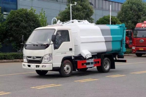 Pure Electric Energy Type Self-loading and Self-discharging Rubbish Truck for Energy Garbage Collection