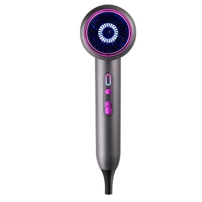 Secador de cabelo profissional com 3 níveis de velocidade e 300 milhões de íons negativos para cabelo liso
