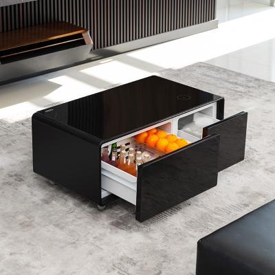 Multi-functional Living Room Furniture Double Door Refrigerator Table with Smart Fridge