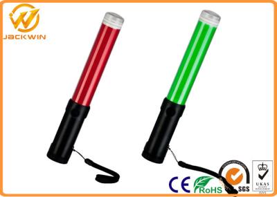Battery Powered LED Traffic Wand ,  Multi Function Aircraft Marshalling Wands 