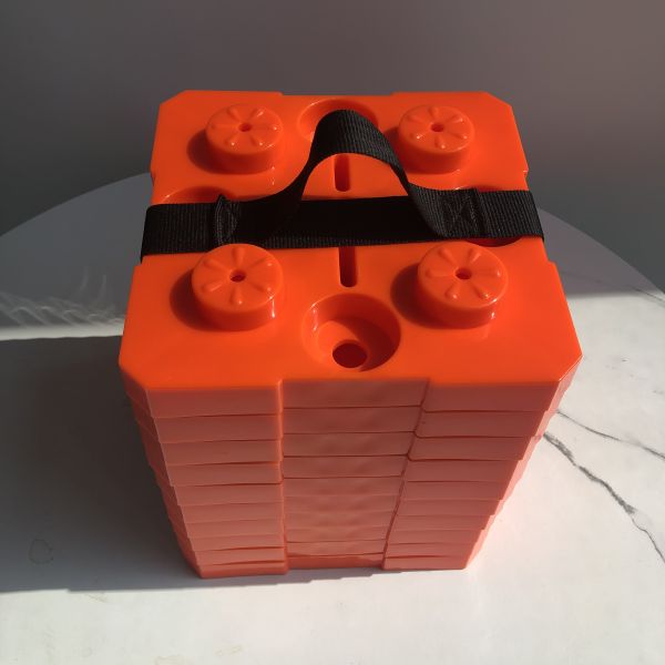 Plastic Material RV Leveling Block Customized Camper Trailer Leveling Blocks
