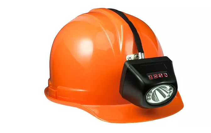 La luz subterránea inalámbrica de la capilla de la batería de aluminio llevó la lámpara de la explotación minera del minero