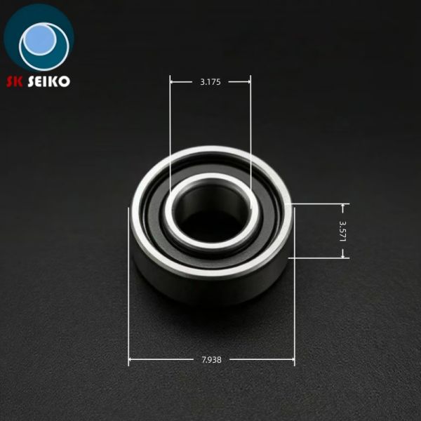 Sr2-5z 3.175*7.938*3.571 High Speed Dental Bearing Torlon Cage Stainless Steel Dental Bearing