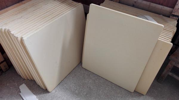 Home Use Commercial Refractory Pizza Stone FDA Safe Cordierite Material