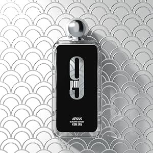 Afnan 9 Pm 3 Piece Set for Men, (3.4 Oz Eau De Parfum Spray + 5.0 Oz Shower Gel + 5.0 Oz Perfume Deodorant)