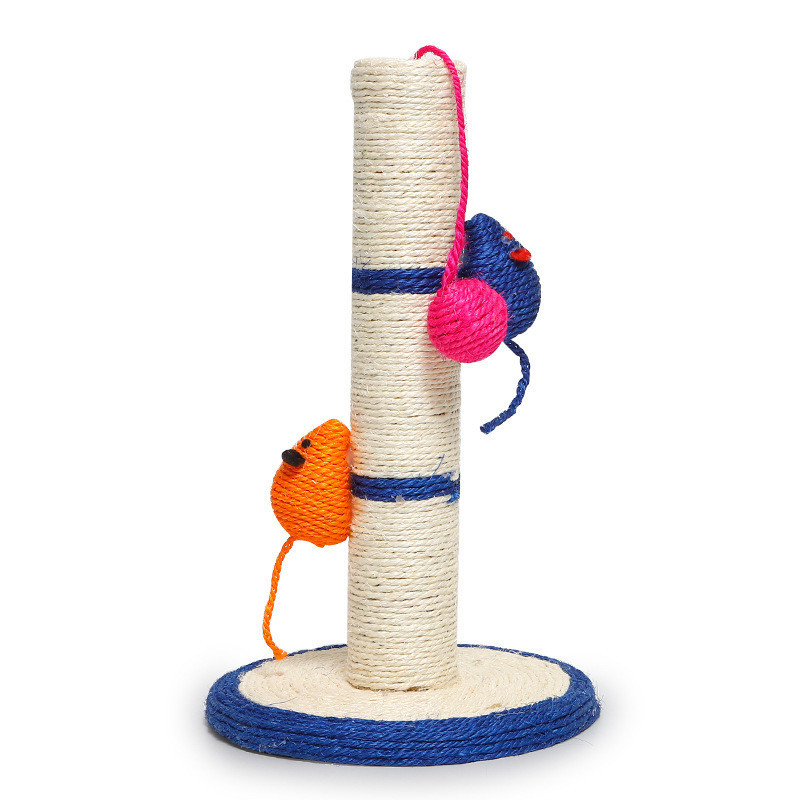 Initial Payment Cat Scratcher Sisal Cat Scratching Cardboard Post Cactus Multi Color