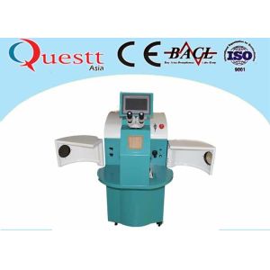 soldadora de laser de la joyería del microscopio 10X para el laser de acero inoxidable de 200W YAG