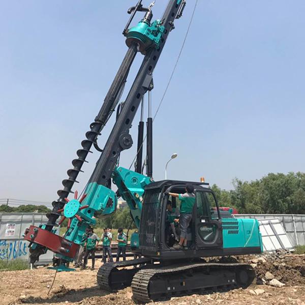 pile hydraulique de vis de Rig Small Bore Multifunctional Excavator du perçage 80kNM rotatoire