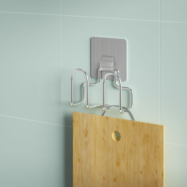 Наборы аксессуаров ванны собственной личности слипчивые, установленный держатель губки кухонной раковины