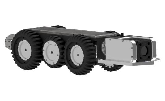 Электрический тернарный литий батарейный пожарный робот легкая масса