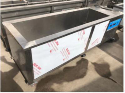 Máquina da limpeza ultrassônica da esterilização do motor do PLC, equipamento de limpeza cego ultrassônico 600W