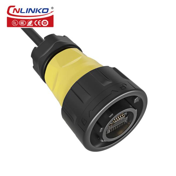 Manufacturer Cnlinko IP68 Male Female RJ45 Connector Waterproof RJ45 Ethernet Connector