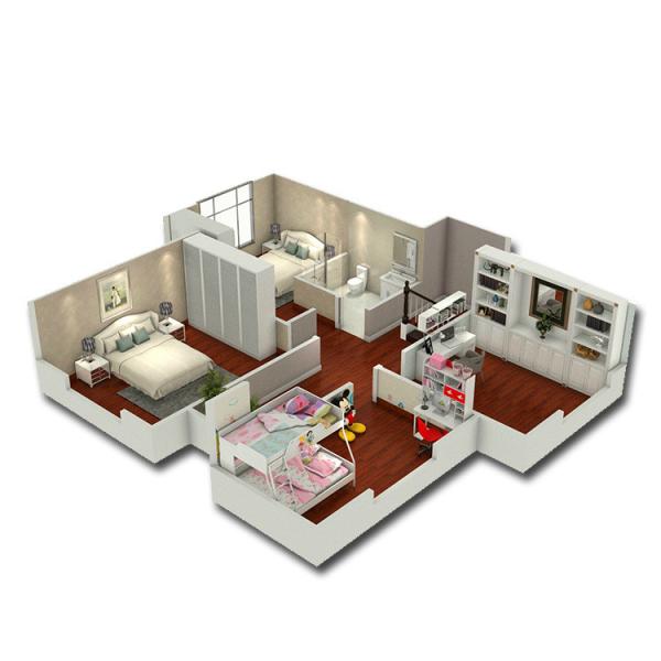 Hurricane Windproof 20ft 40ft Prefab Expandable Container House Sandwich Panel 4 Bedroom Tiny House prefabricated house for Sale