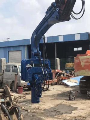 A máquina fotovoltaico do motorista de pilha da série, máquina escavadora montou o motorista de pilha da folha