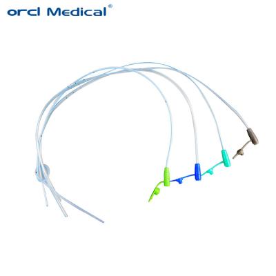120 cm comprimento tubo de alimentação de silicone enteral Fr8 - Fr26 amostra gratuita