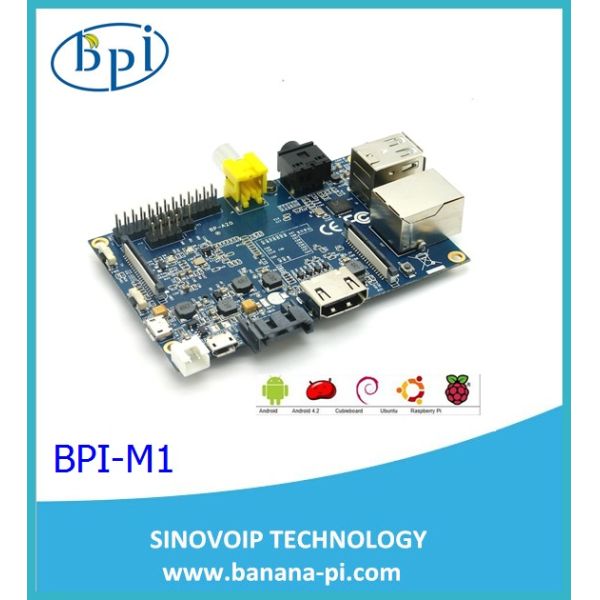 Original high quality Banana PI,Dual core,1GBMemory,1000 Ethernet RJ45,sata port on board,optional WIFI,Android 4.2,4.4
