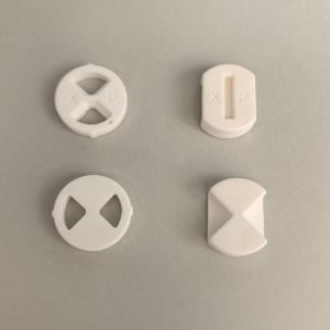 Custom Size 98% Alumina Al2o3 Ceramic Porous Ceramic Disc For Cartridge Valve Tap