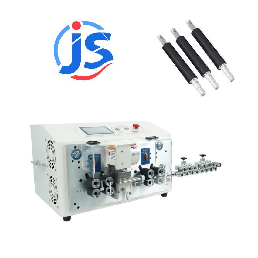 1000 - 2000pcs/hour Automatic Wire Stripper Machine 220V Cable Cutting And Stripping Machine