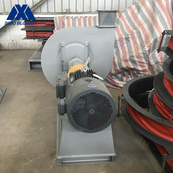Heavy Duty V Belt Driven Dust Collector Fan High Pressure High Wear Resistance