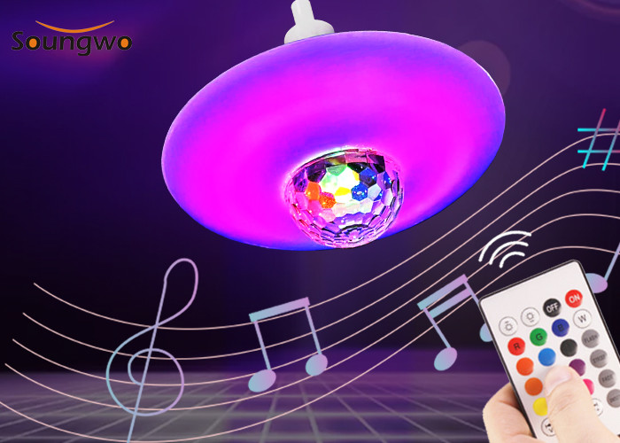 Шарик СИД электрической лампочки 2700Lm A2DP RGBW Dimmable Bluetooth с музыкой