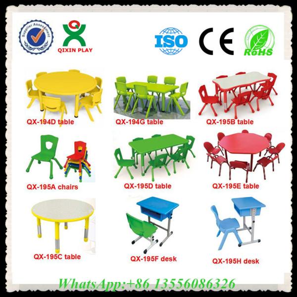 Preschool Furniture Used School Plastic Tables and Chairs for Preschool Furniture