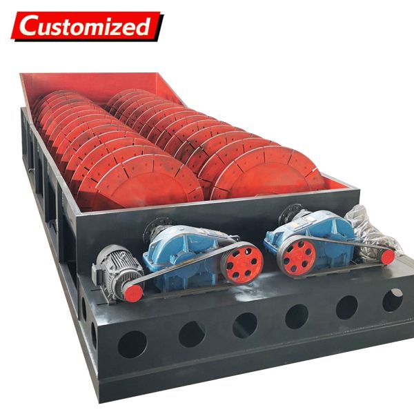 Industrial Double-Spiral Screw Classifier Sand Washing Machine for Fine Sand Gravel Grit Silica Washing