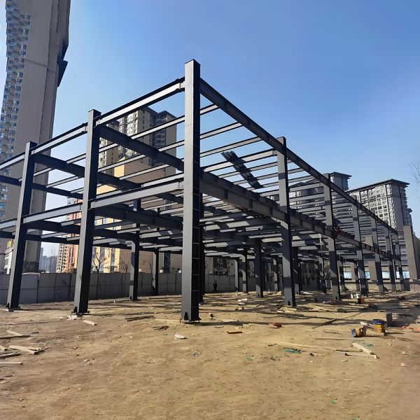 1000 Square Meter Prefabricated Ready Made Steel Structure Warehouse Building for Food Factory