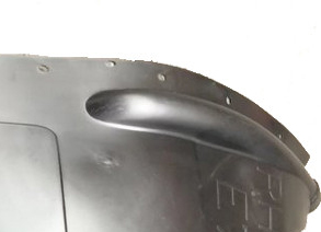 Отполированный автомобильный обвайзер автошины прессформы бампера для фронта и заднего колеса