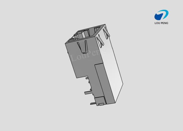 RJ45 Connectors, RJ45, Single Port, Port Matrix Configuration 1 x 1, RJ Type Jacks & Plugs